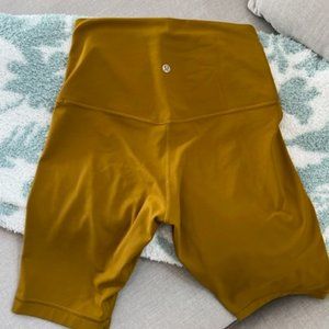 Lululemon Align Super High Rise Biker Shorts
